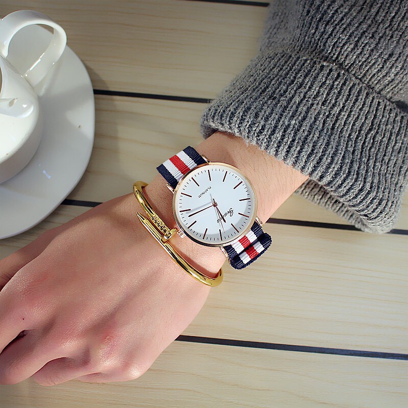 Đồng hồ dây đeo thời trang Geneva đẹp rẻ DH65 phong cách