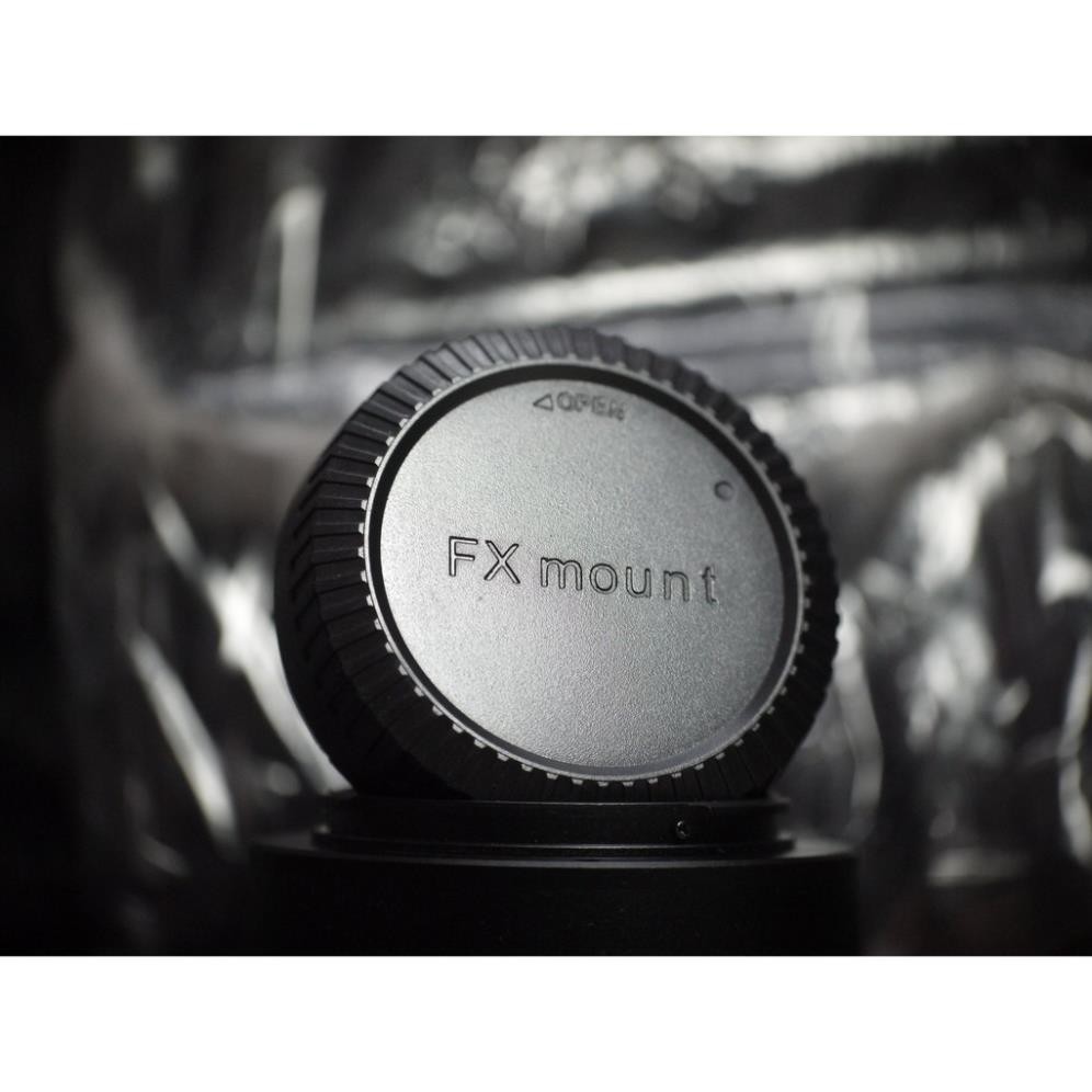(CÓ SẴN) Combo Nắp sau lens, Nắp body cho lens/máy ảnh Fujifilm X mount ( Rear cap, body cap ngàm FX )