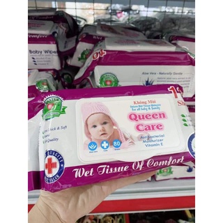 Khăn Giấy Ướt 80 Miếng Không Mùi