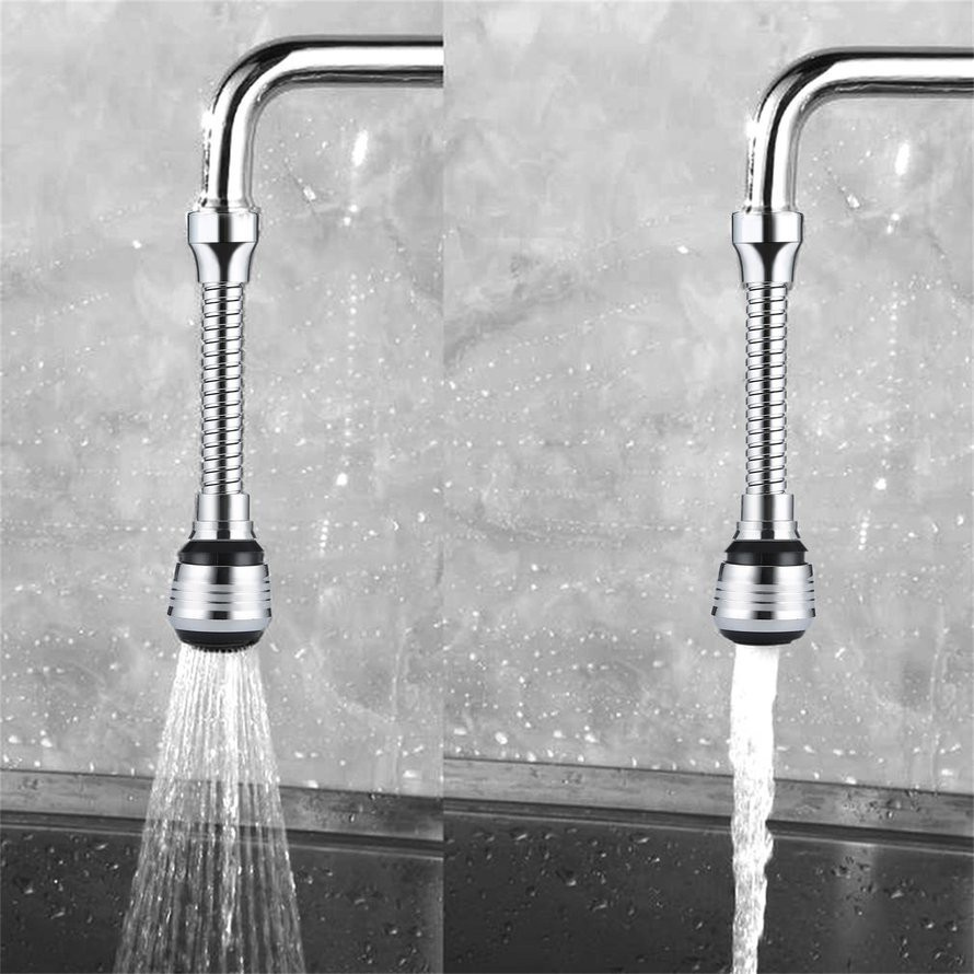 Đầu vòi nước xoay 360 độ tiết kiệm nước bằng thép không gỉ