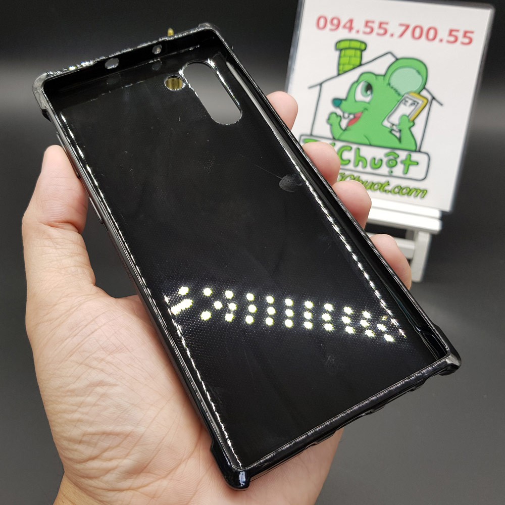 [Chống Sốc 4 góc] Ốp lưng Samsung Note 10 Dẻo Đen Bóng