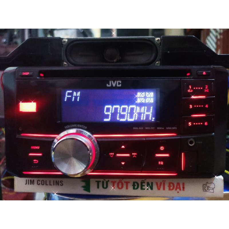 Đầu cd Jvc kenwood tháo xe toyota , lắp đặt chung cho các hãng xe khác