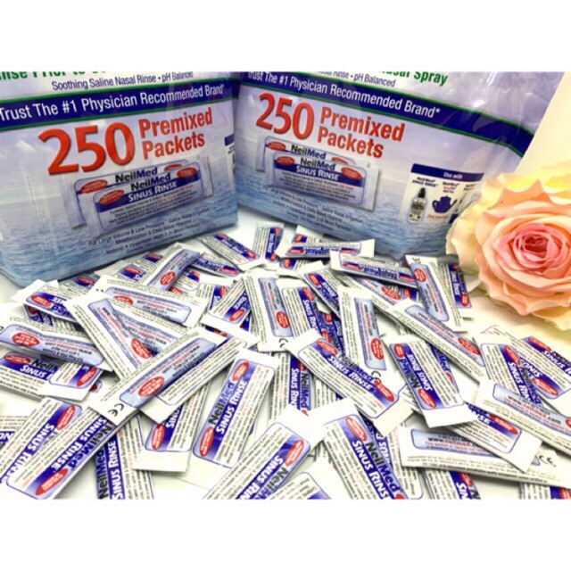 Muối rửa mũi NeilMed Sinus Rinse 10 gói