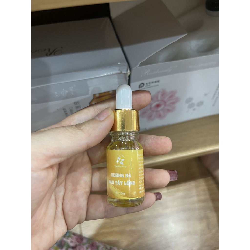 Bộ kem tẩy lông KHÔNG ĐAU RÁT và serum dưỡng da sau triệt lông