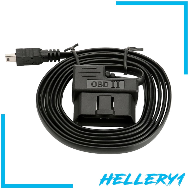 Dây Cáp Kết Nối Bộ Chẩn Đoán Lỗi Ô Tô OBD 2 16 Pin Sang Mini USB