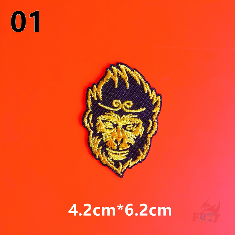 ☸ Miếng Dán Ủi Trang Trí Hình Legend - Goldline Series 05 05 ☸ 1 Huy Hiệu Griffin / The Monkey King / Eagle Thêu Trên Bàn Ủi
