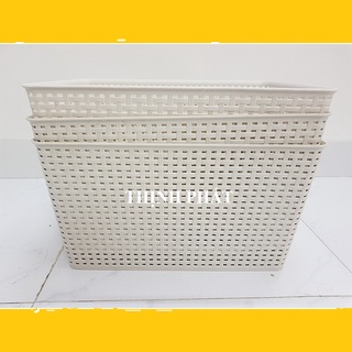 Combo 3 Giỏ đựng đồ có nắp cỡ đại - Giao màu ngẫu nhiên