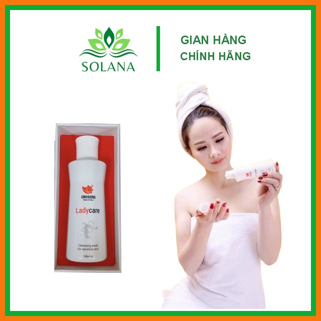 Gel Phụ Khoa Lady Care Linh Hương Gel Tình Ái Dung Dịch Vệ Sinh Phụ Nữ Cao Cấp SOLANA