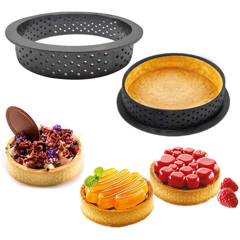 Khuôn Làm Bánh Tart Kiểu Pháp Bằng Nhựa Tiện Dụng