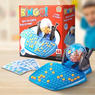 Bộ đồ chơi lô tô bingo 48 cards 90 số