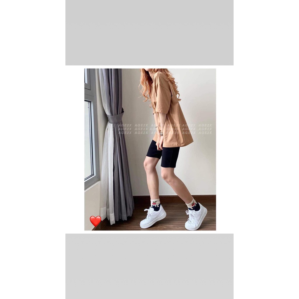 Quần Legging Đùi Hot Trend, Quần Chất Co Giãn Thoải Mái, Hàng Thái, Cao Cấp Loại 1