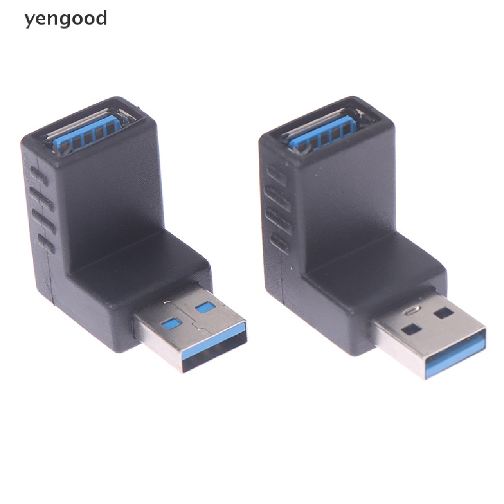 Đầu Chuyển Đổi USB 3.0 Type A M / F 90 Độ Chất Lượng Cao