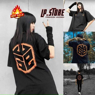 Áo Thun Tay Lỡ Unisex - Áo Thun Nam Nữ Form Rộng SWE ORANGE - LP.STORE