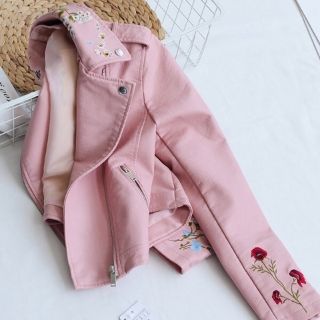 Áo khoác da nữ quảng châu