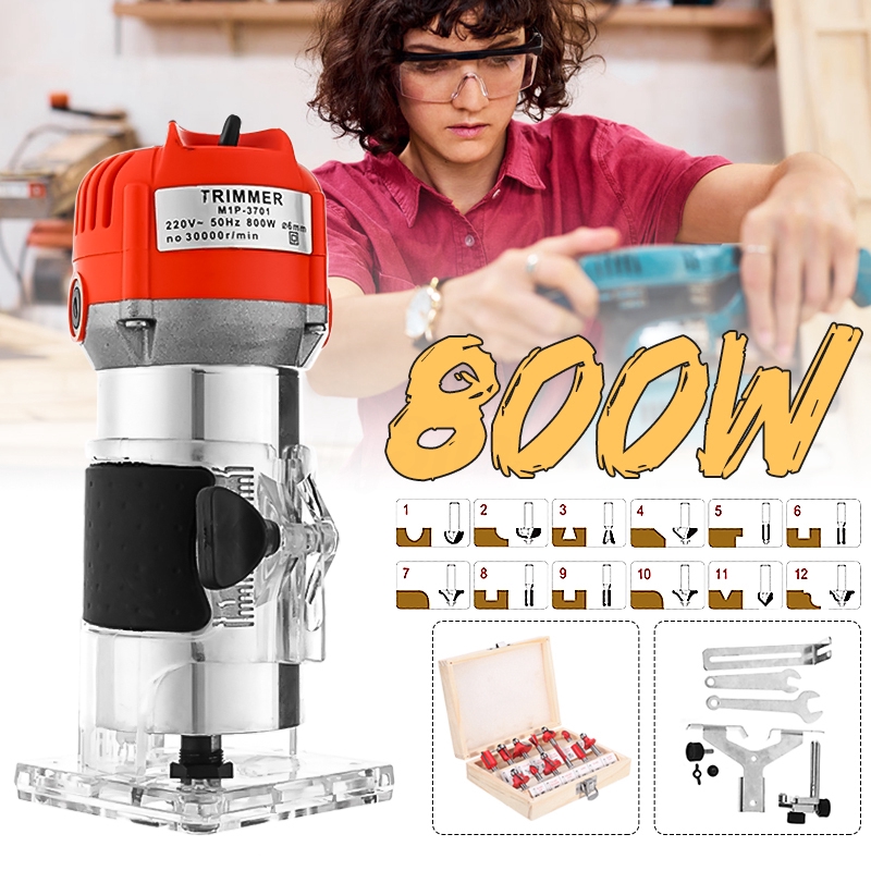 Máy Bào Gỗ Điện Tử 800w 220v