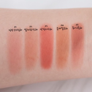 Má hồng Peripera  pure blushed sunshine cheek