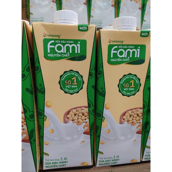 sữa đậu nành 1L fami