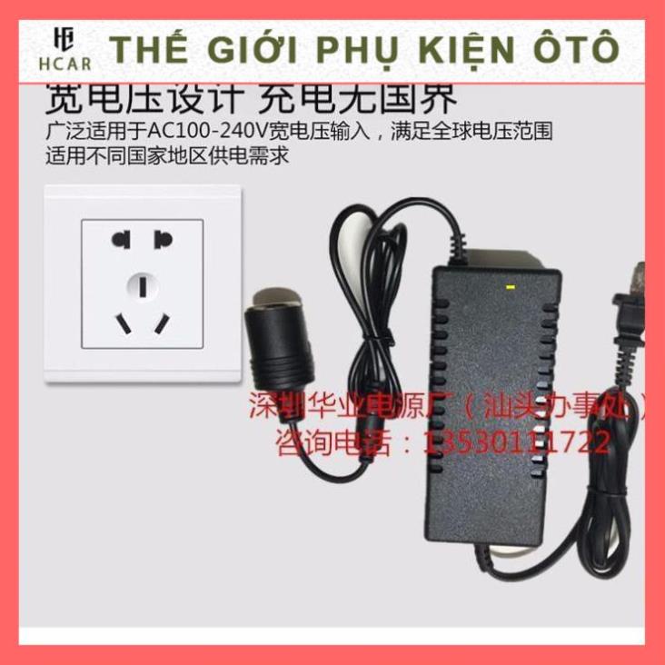 Chuyển nguồn 220v -12v đầu tẩu sạc