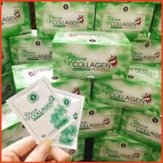 Diệp lục collagen chính hãng hộp 30 gói