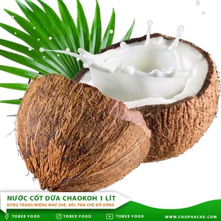 Nước Cốt Dừa CHAOKOH 1 lít - Nước cốt dừa thái lan