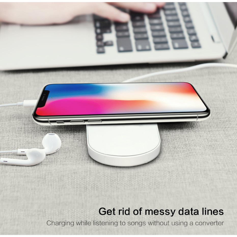 Đế Sạc Không Dây AirPower 2 in 1 / 3 in 1 Sạc Cảm Ứng Wireless Charger Xài Cho iPhone Apple Watch AirPods Samsung Vâng