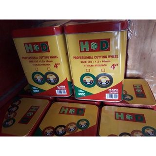 ĐÁ CẮT SẮT H-D HỘP 100 VIÊN