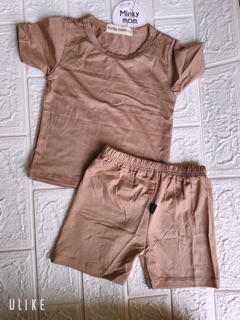 Combo 5 bộ Minky Thun Lạnh