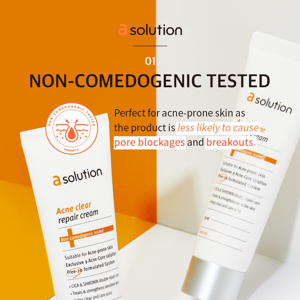 Kem dưỡng A SOLUTION 50ml hỗ trợ giảm mụn phục hồi da