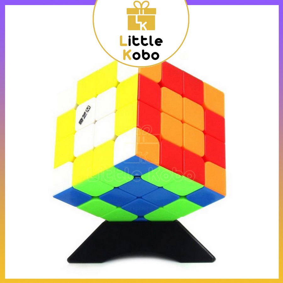 Rubik 4x4 Nam Châm QiYi MS Magnetic Stickerless Rubic 4 Tầng Đồ Chơi Trí Tuệ