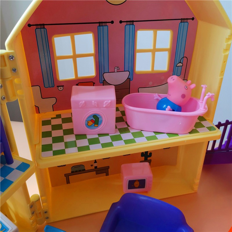 [Mã LIFETOYS1 giảm 30K đơn 99K] Đồ Chơi Mô Hình Gia Đình Heo Peppa Dễ Thương