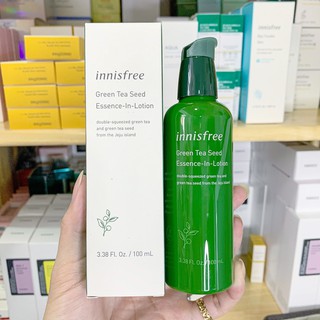 Tinh Chất Và Sữa Dưỡng Trà Xanh 2 Trong 1 Innisfree Green Tea Seed Essence In Lotion