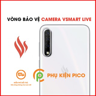 Vòng bảo vệ camera Vsmart Live kim loại ốp viền camera chống xước