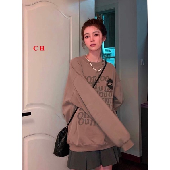 Áo sweats nỉ cotton luôn CH12