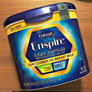 Sữa Enfamil Enspire NON GMO 581g Mỹ (Date 2020)