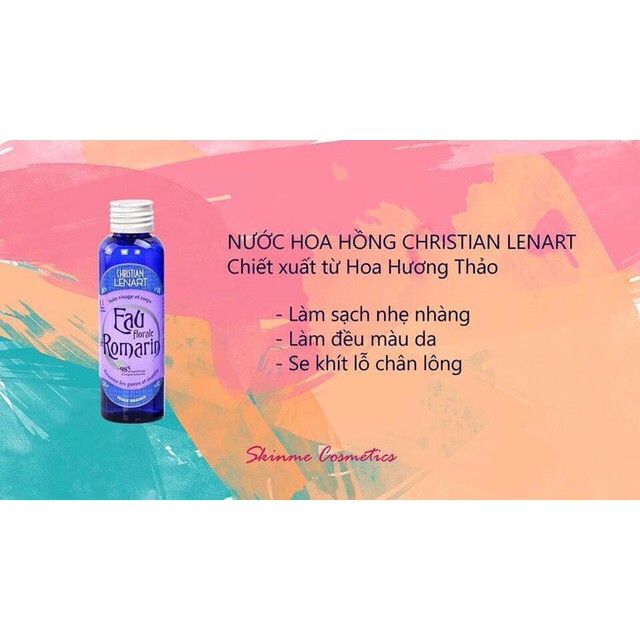 Nước hoa hồng - nước cân bằng da Christian Lenart