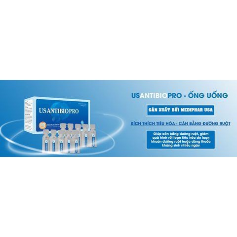 Men vi sinh Usantibiopro – Hỗ trợ giảm rối loạn tiêu hóa, ổn định đường ruột, tăng cường hấp thu dinh dưỡng