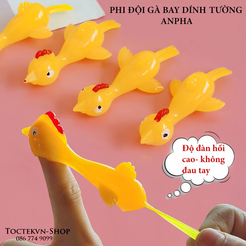 Hottrend- Đồ chơi Phi đội gà bay- Ná Gà bắn tường siêu vui nhộn- Đồ chơi giải trí an toàn cho bé