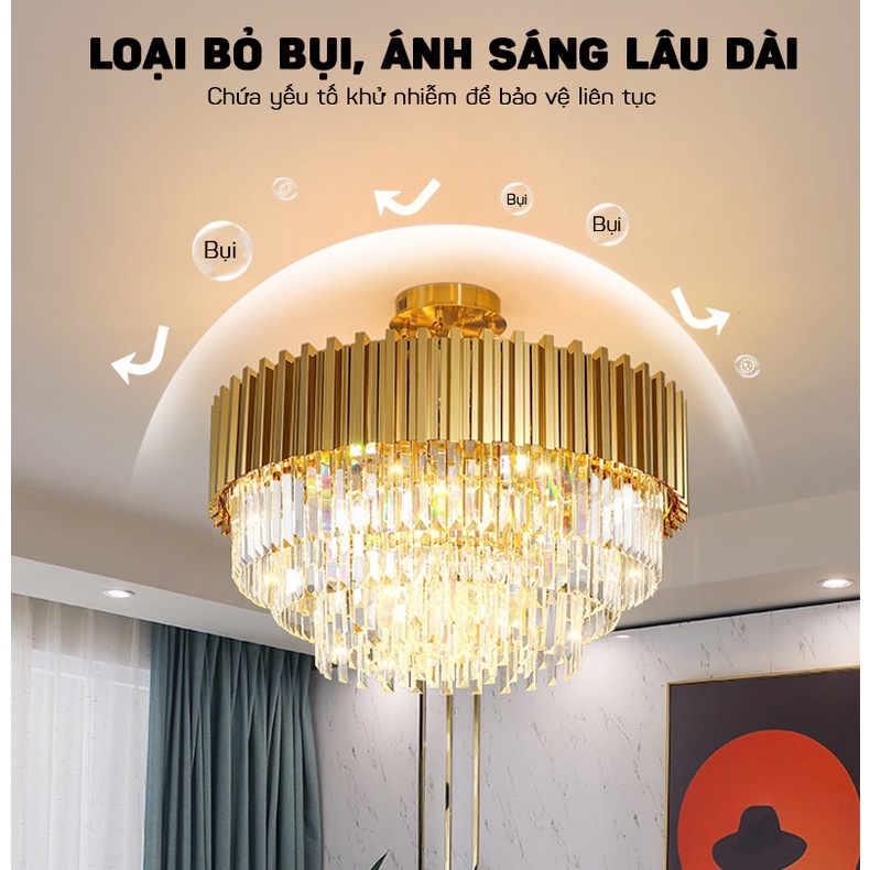 Dung Dịch Vệ Sinh Tẩy Vết Bụi Bẩn Ố Vàng Đèn Chùm Pha Lê, Thủy Tinh 500ML DOKEY99