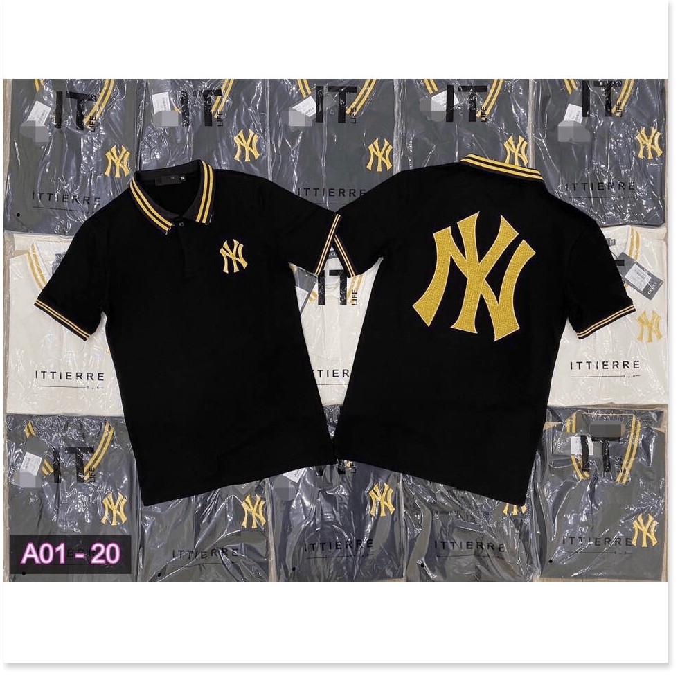 ❤ Áo Thun Nam Ngắn Tay Có Cổ Bẻ Polo Thêu LoGo HP