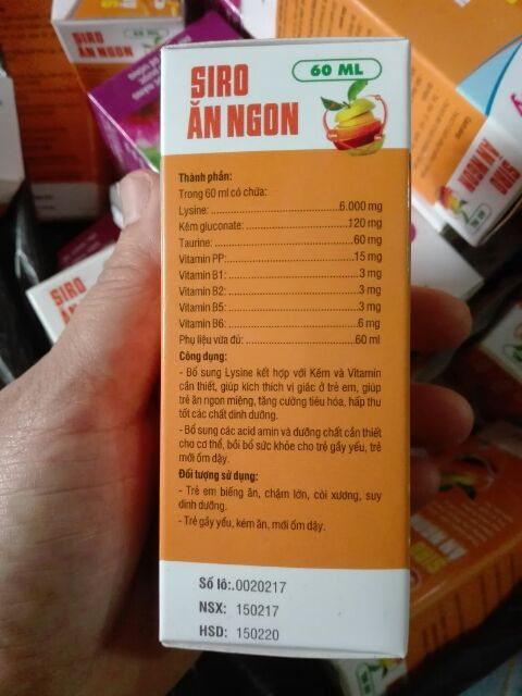 Siro ăn ngon Dr+Baby