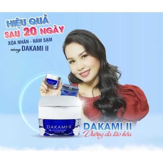 (Cam kết chính hãng) Kem DAKAMI II chống lão hóa Công Nghệ HÀN QUỐC