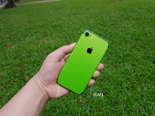 Skin Dán Iphone Màu Xanh