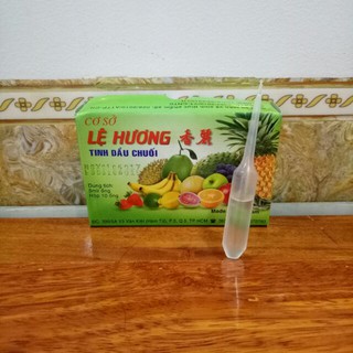 Tinh Dầu Chuối Lệ Hương hộp 10 ống