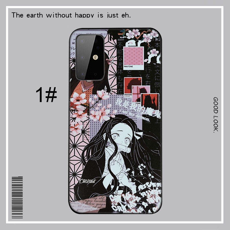 Samsung Galaxy A9 A8 A7 A6 Plus A8+ A6+ 2018 A5 A3 2016 2017 Casing phone Soft Case 64R Kamado Nezuko