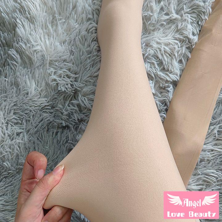 [Bán Chạy] ~ Quần Tất Legging Lót Lông Cừu Dày Màu Nude Tự Nhiên Linh Hoạt Thời Trang Xuân Thu Cho Nữ