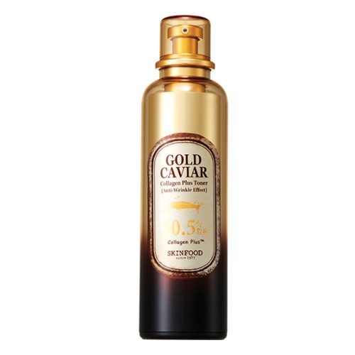 Nước Cân bằng da Skinfood Gold Caviar Collagen Plus Toner 120ml