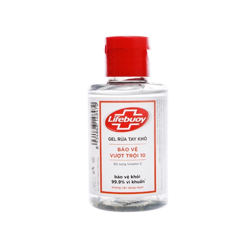 Gel rửa tay khô lifebuoy sạch nhanh tiện dụng 50ml