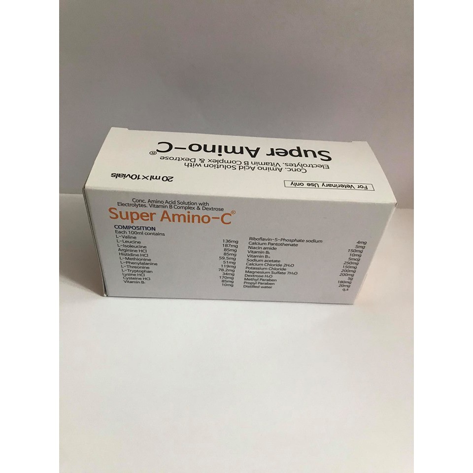 Combo 2 Chai SUPERAMINO-C Cho Gà - 2 Chai x 20ml