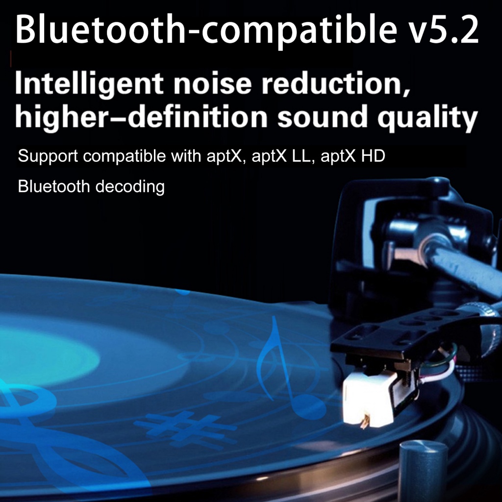 Thiết Bị Truyền Nhận Tín Hiệu Bluetooth Không Dây Mini 5.2 3.5mm Cho Loa