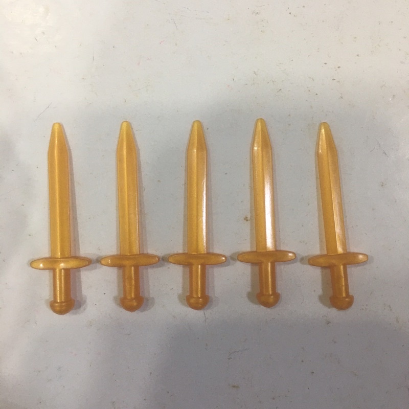 1  phụ kiện kiếm Trung cổ Non xám / vàng gold như hình, tình trạng mới nguyên